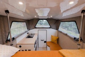 Supercamp Trampers Custom Truck Camper Interior